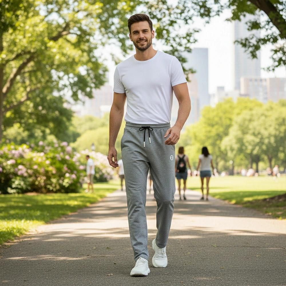 Thumbnail 4 de ZOXOZ joggingbroek voor heren van katoen met zakken en slim fit