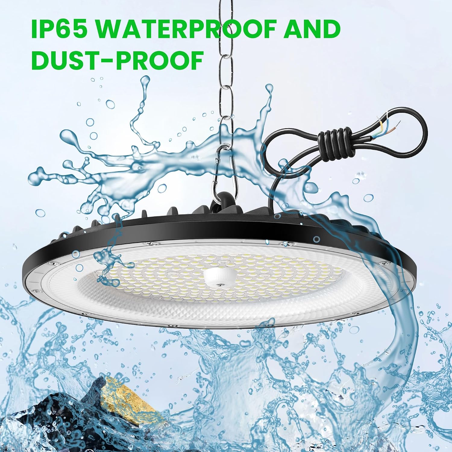 Thumbnail 5 de 150W UFO LED high bay 4 pack lights