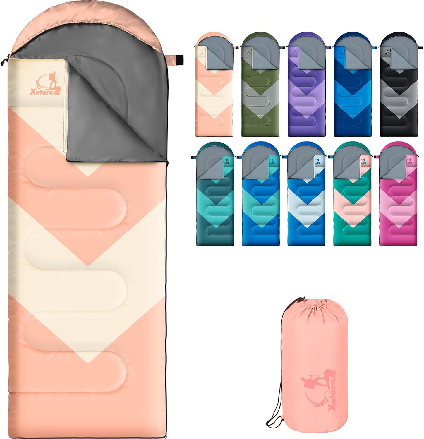 Detalle de Xelaro Sleeping Bag, Ripstop Polyester