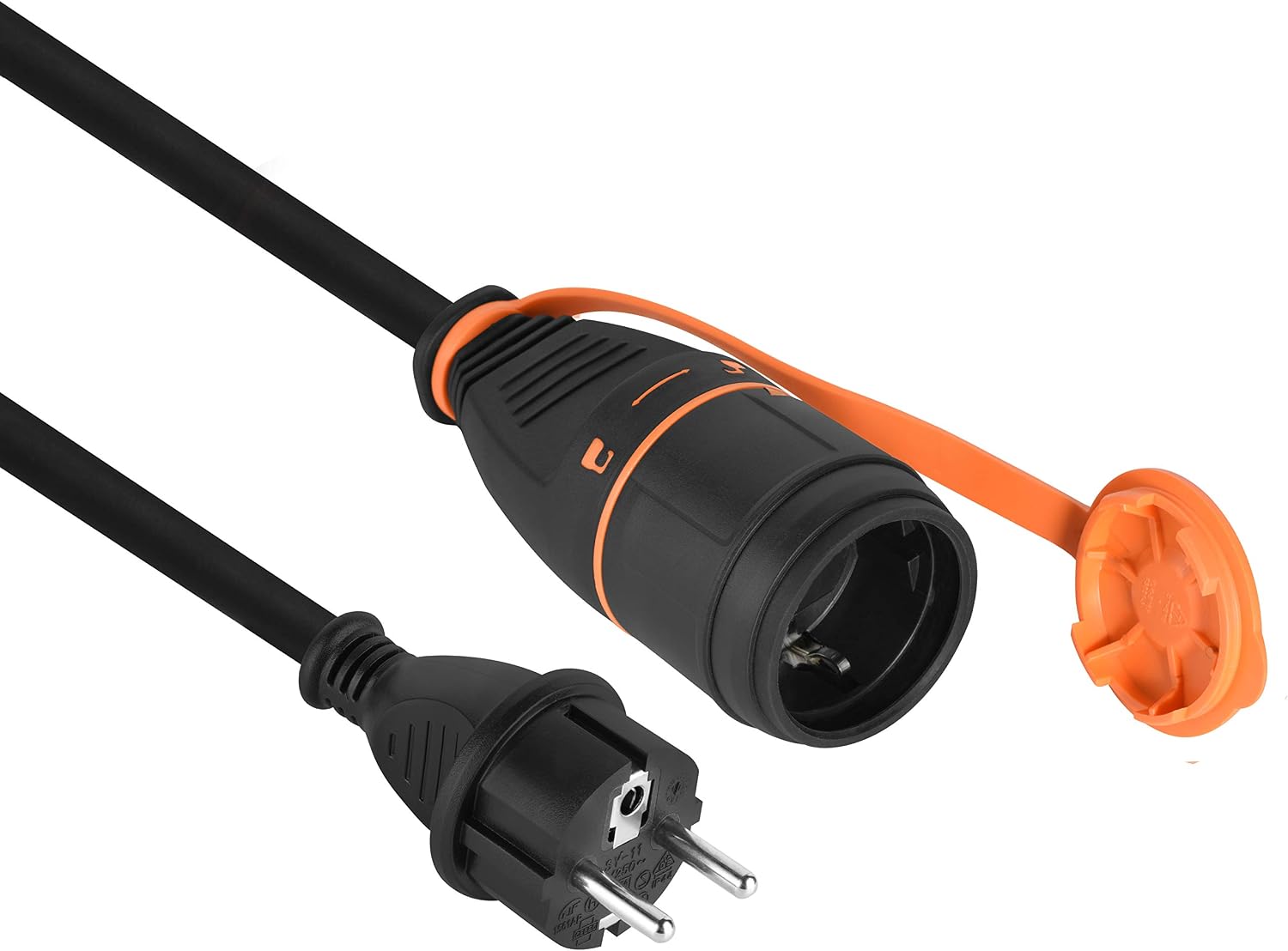 Detalle 2 de Prolunga Electraline 01662 30 m Schuko IP44