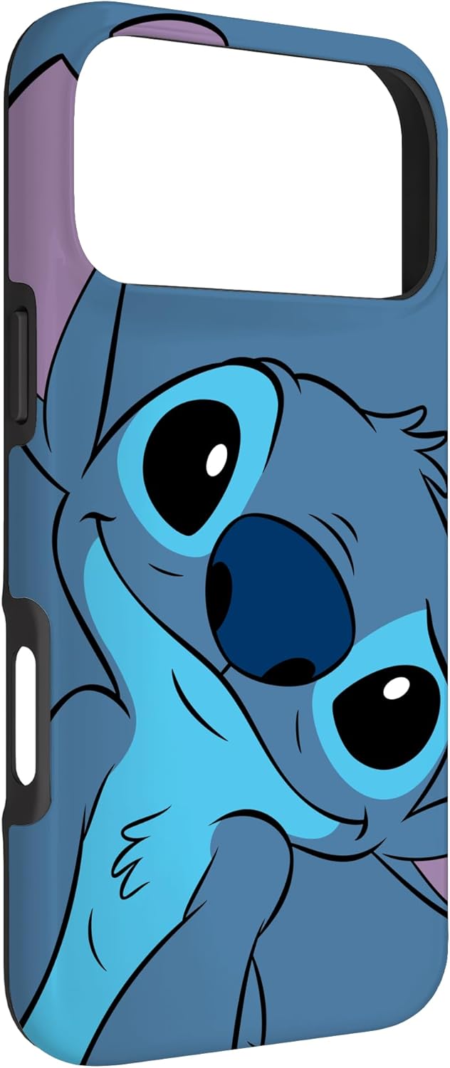 Thumbnail 2 de Custodia Disney Lilo and Stitch per iPhone 17 Pro Max: stile portafoglio protettivo in Slate Gray