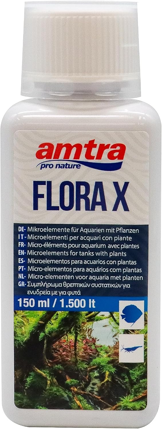 Detalle de Amtra GH +: integratore liquido per reintegrare la durezza dell'acqua d'acquario (dGH) in acqua dolce, 300 ml