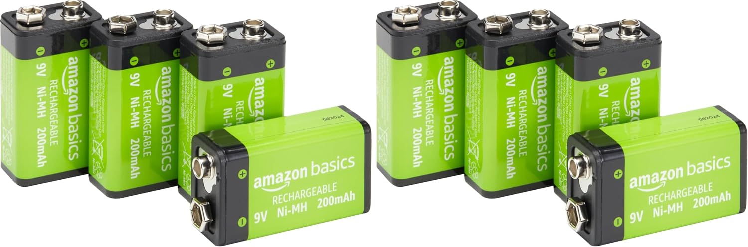 Thumbnail 6 de Amazon Basics Lot de 4 piles rechargeables Type C NiMH 5000 mAh — prêt à l’emploi et économique