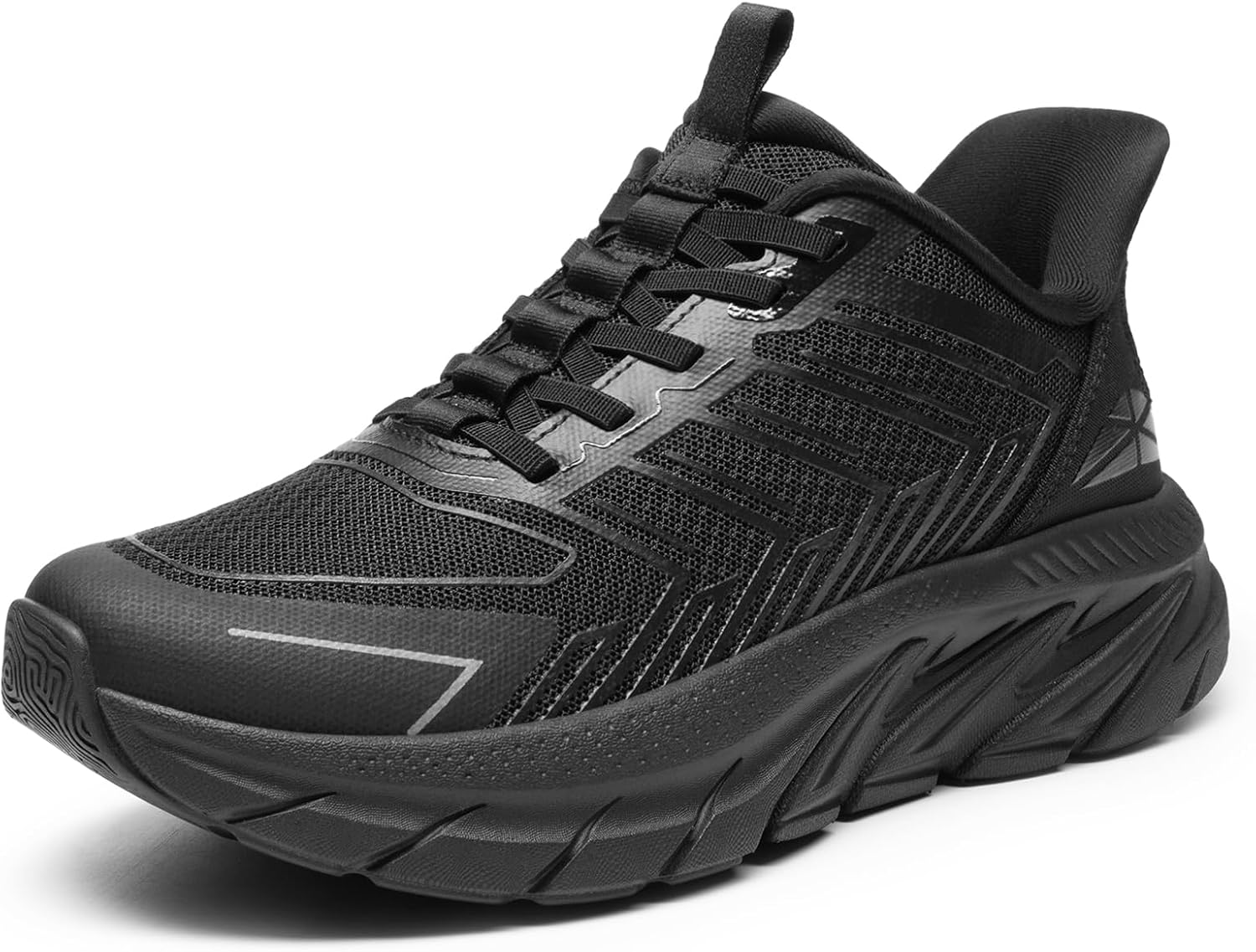 Detalle de ALLSWIFIT Women's Slip-On Walking Sneakers with Cushioned EVA Midsole