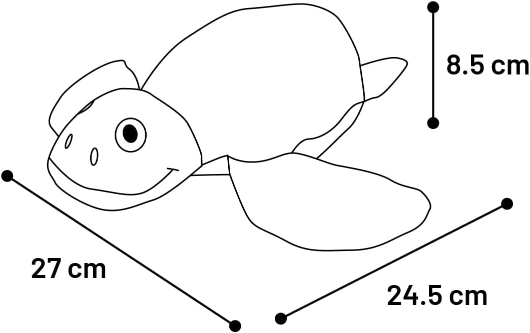 Thumbnail 2 de Flamingo SIWI Schildkröte Grün: schwimmendes Textil-Spielzeug mit Sound & Knistereffekt
