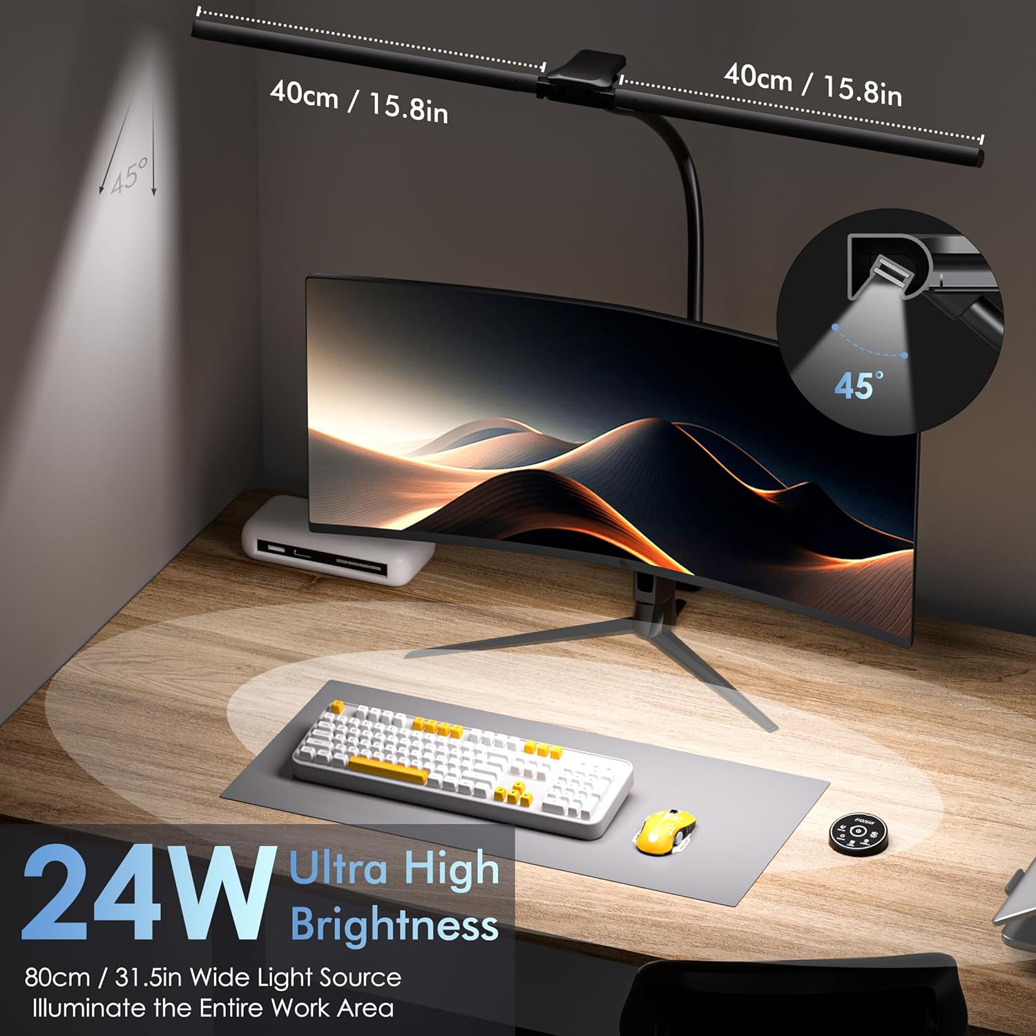 Detalle 2 de EYOCEAN Schreibtischlampe 80 cm
