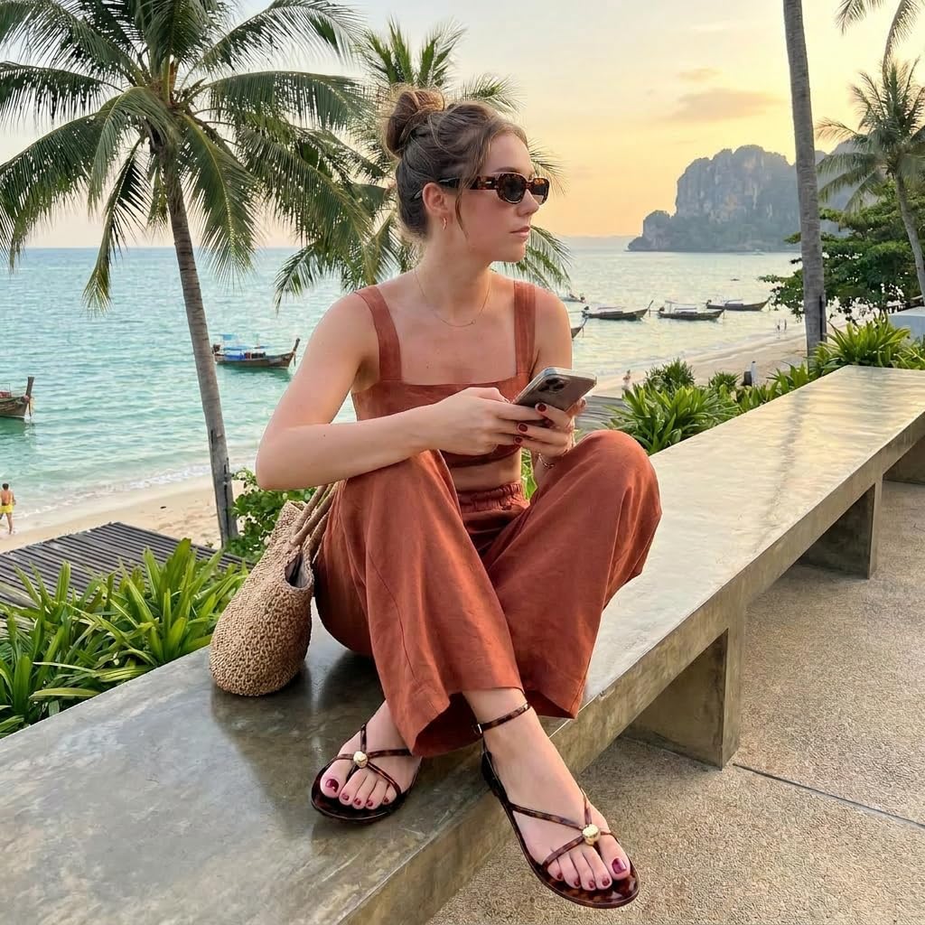 Thumbnail 6 de CUSHIONAIRE Vita Jelly Sandals for Women