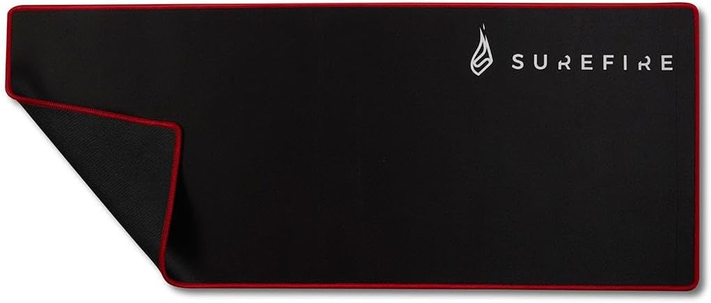 Thumbnail 2 de SureFire Silent Flight 680 Gaming-Mauspad (680 x 280 x 3 mm) – rutschfeste Gummi-Basis