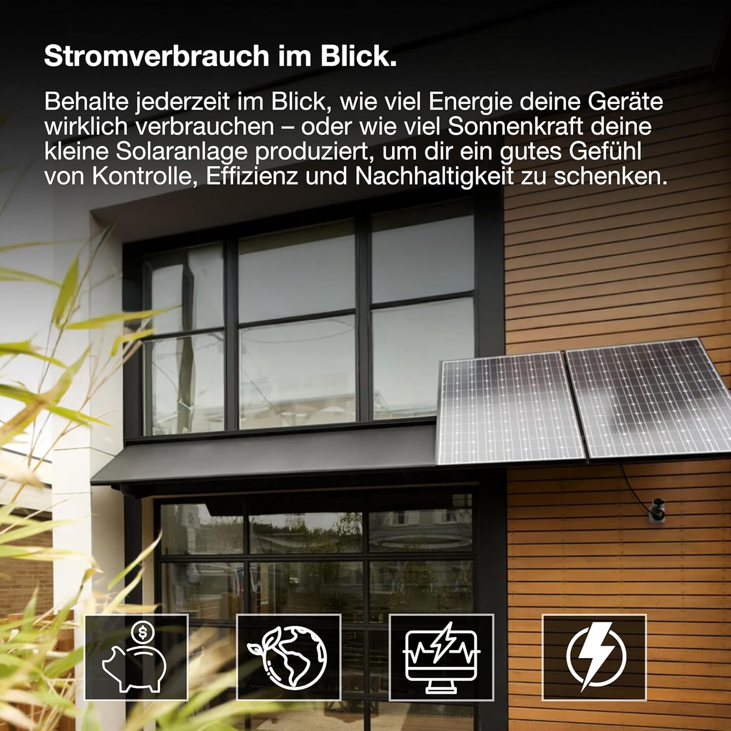 Thumbnail 6 de OSRAM SMART+ Zigbee Outdoor-EU-Steckdose für Smart Home – Außensteckdose mit Energieverbrauchskontrolle (IP44) in Schwarz