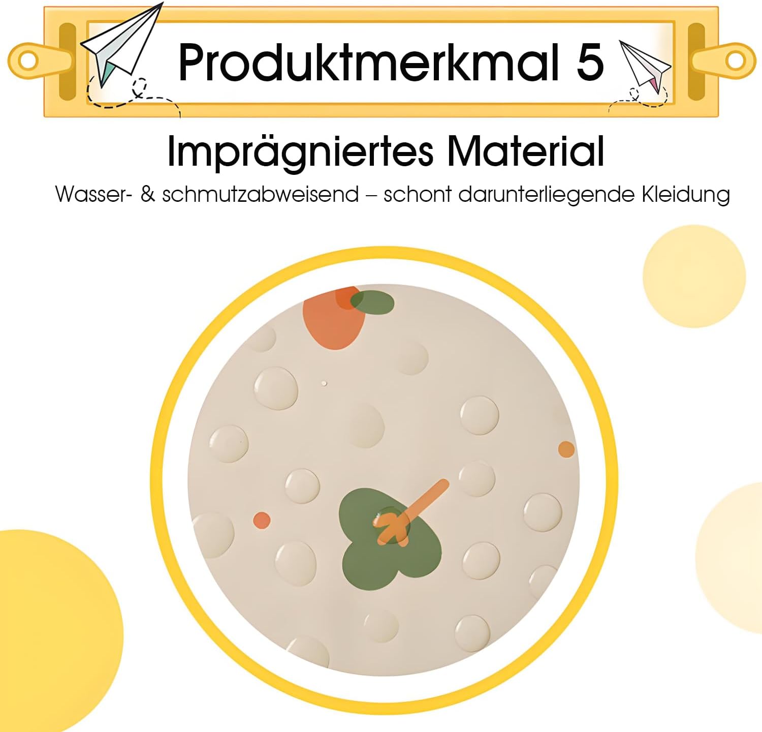 Thumbnail 6 de MOJINL Baby Lätzchen mit Ärmeln – Weich, wasserdicht & waschbar, 2er-Set