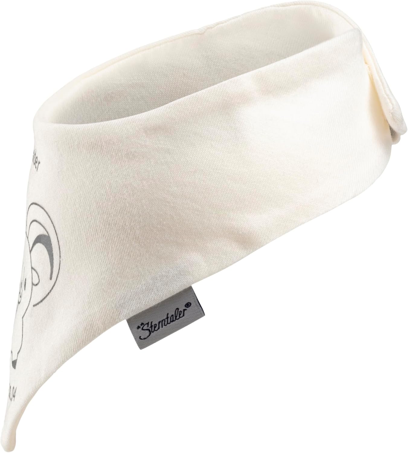 Thumbnail 2 de Sterntaler Baby Halstuch Sternzeichen (Waage) Ecru – unisex mit Klettverschluss