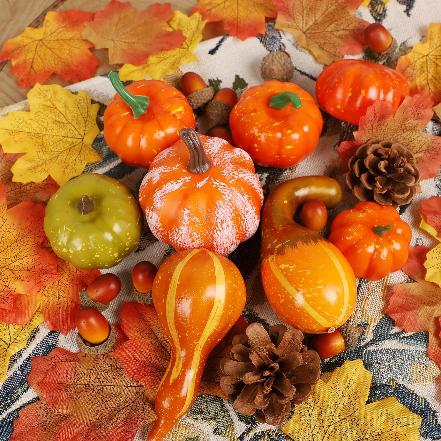 Detalle 2 de Winemana Fall Decoration Set, 50 Pieces