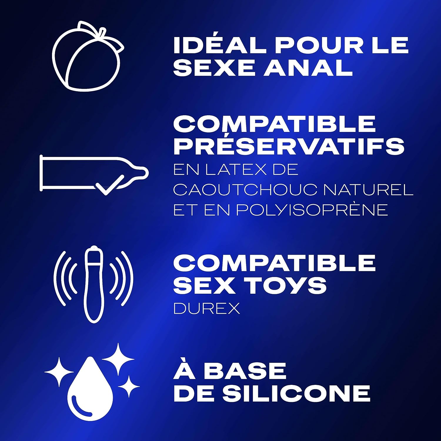 Detalle 2 de Durex Perfect Gliss lubrifiant intime 250 ml