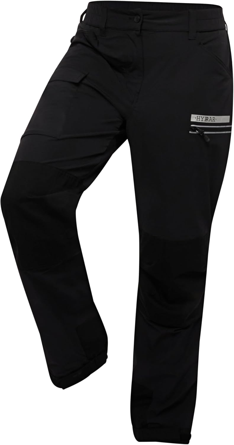 Detalle 2 de Ulla Popken Pantaloni da Trekking Hybrid HYPRAR – taglie grandi, vestibilità attillata