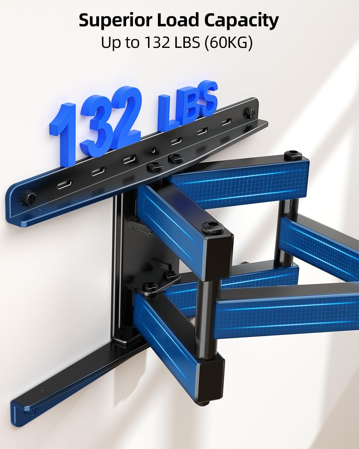 Thumbnail 5 de HOME VISION Full Motion TV Wall Mount 85 lb