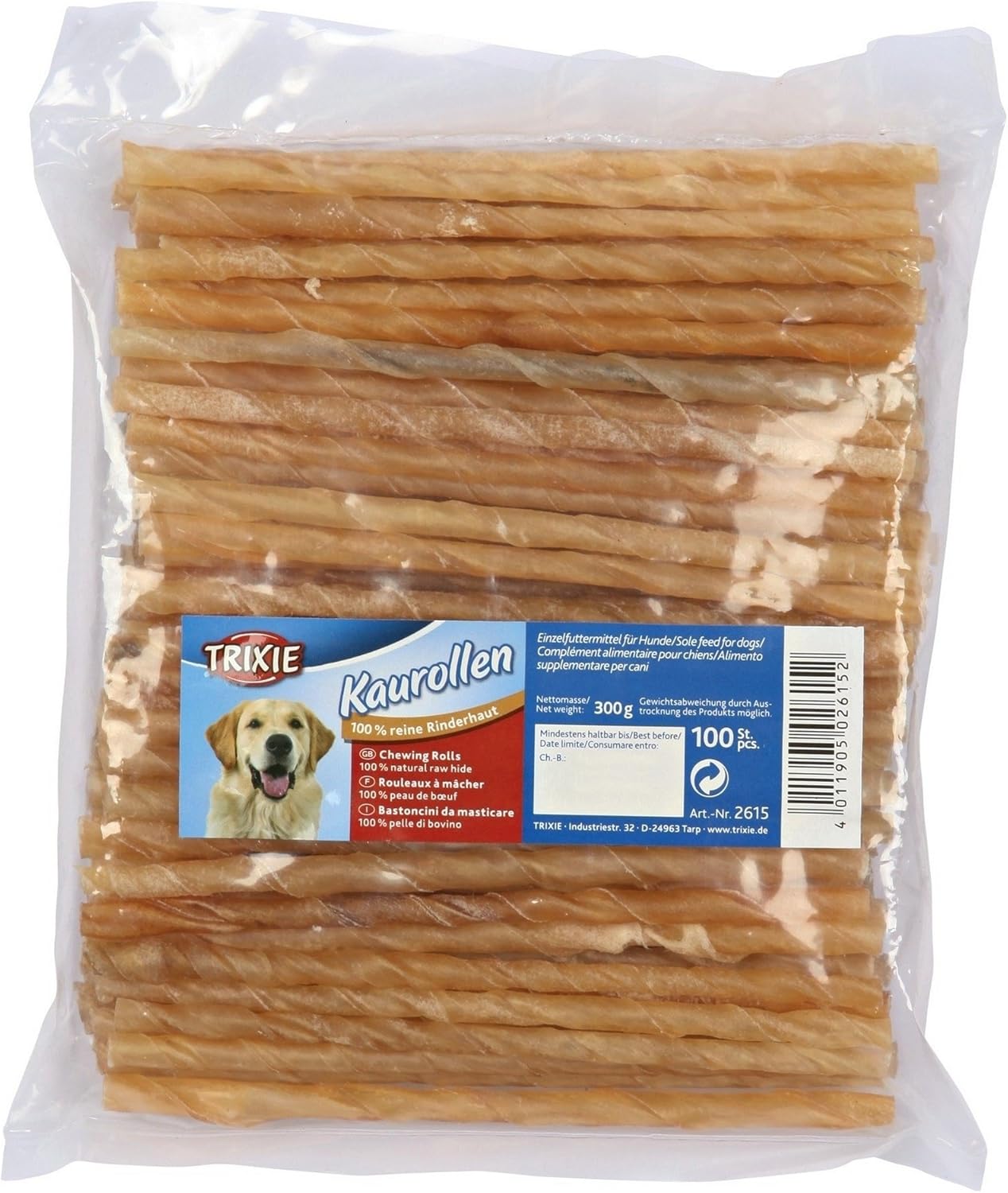 Detalle 2 de TRIXIE Rollitos Prensados para Perros 🐶 Saludables y Crocantes