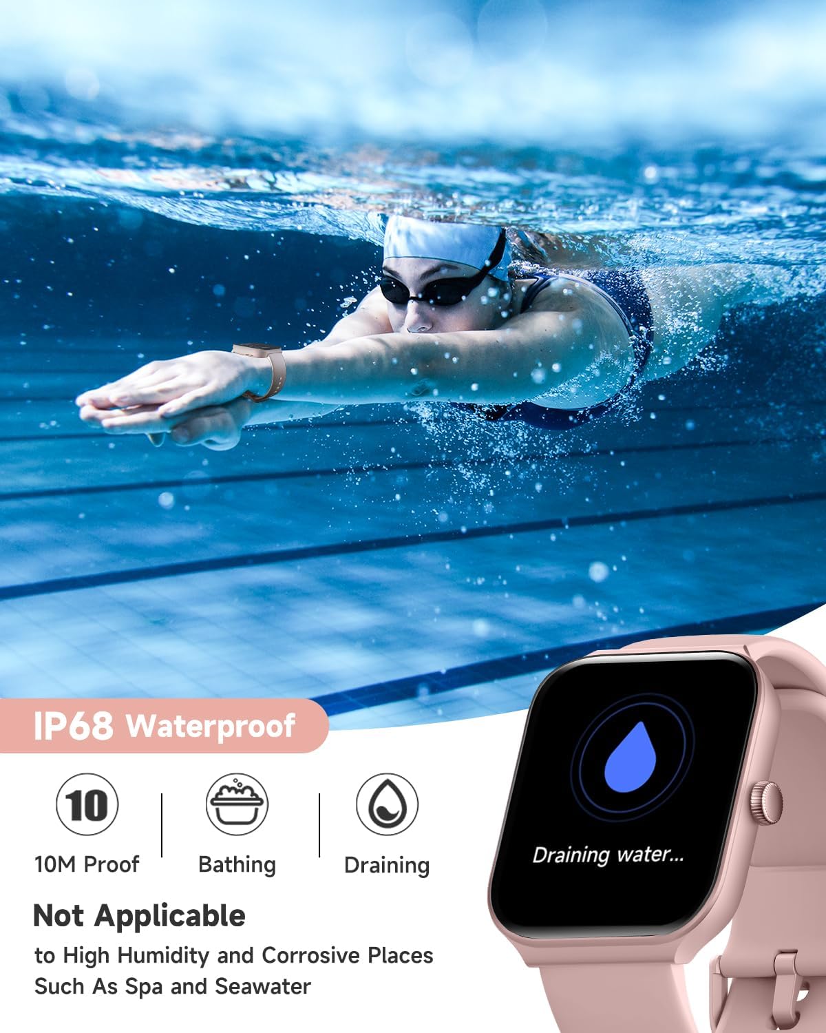 Thumbnail 6 de TOOBUR Smartwatch with 1.95-inch Display