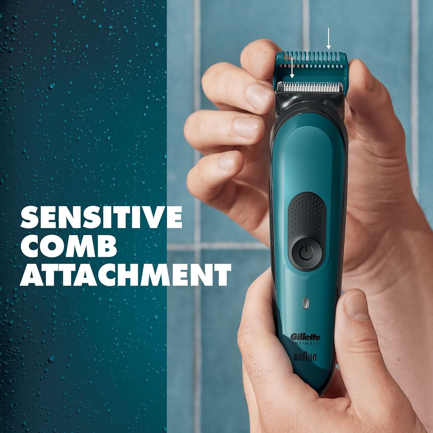 Detalle de Gillette SkinFirst i3 intimate trimmer 1× waterproof