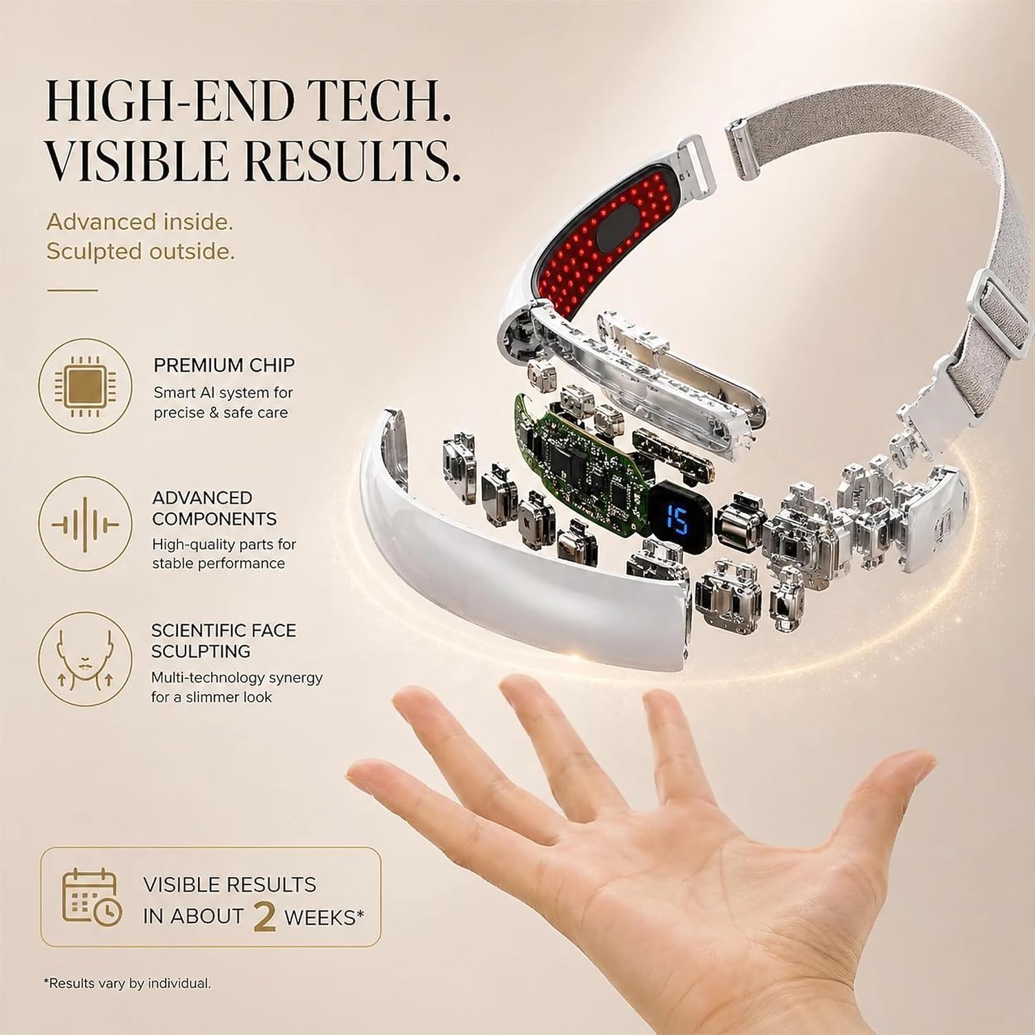 Thumbnail 6 de Dyews Pk188 Electric Double Chin Device with 6 Modes and 12 Intensity Levels