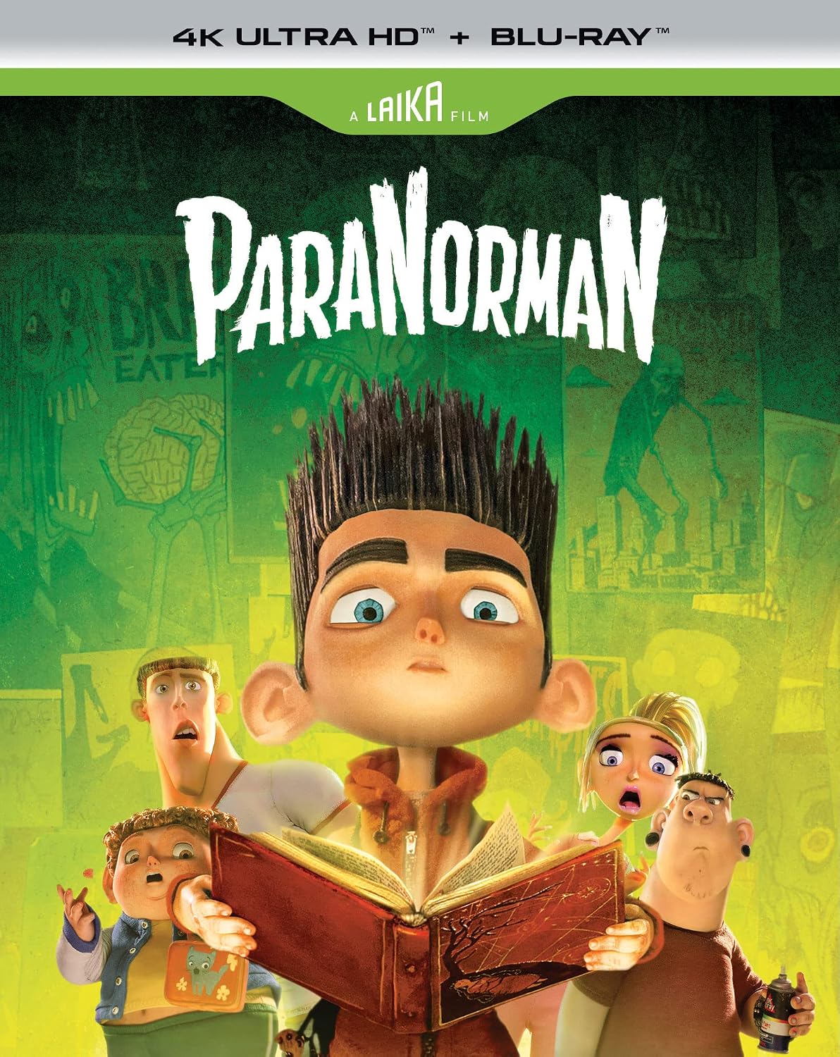 Detalle 2 de ParaNorman 826663231823 4K Ultra HD + Blu-ray Animated Film