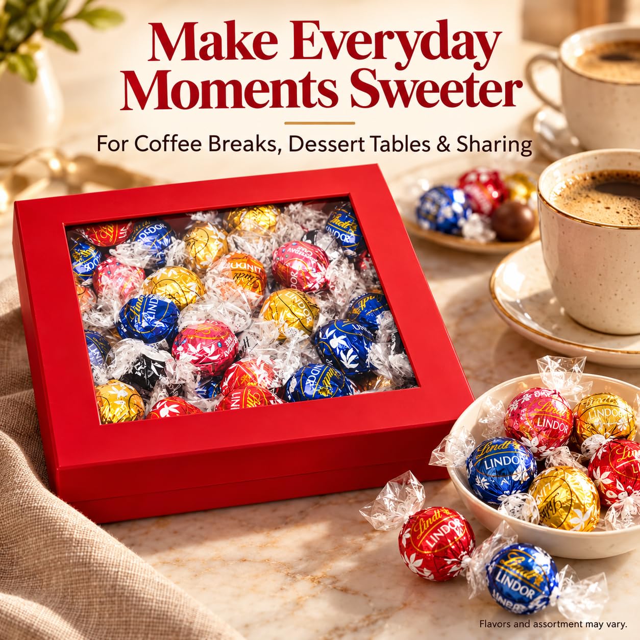 Detalle de Kandy Korner ZARA800BLK100ML Chocolate Truffle Gift Box, 50 Count