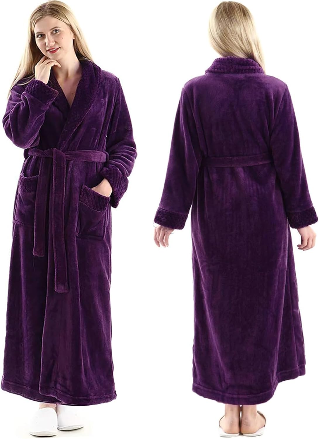 Detalle 2 de Oksun Dressing Gown Plus Size Full-Length Robe