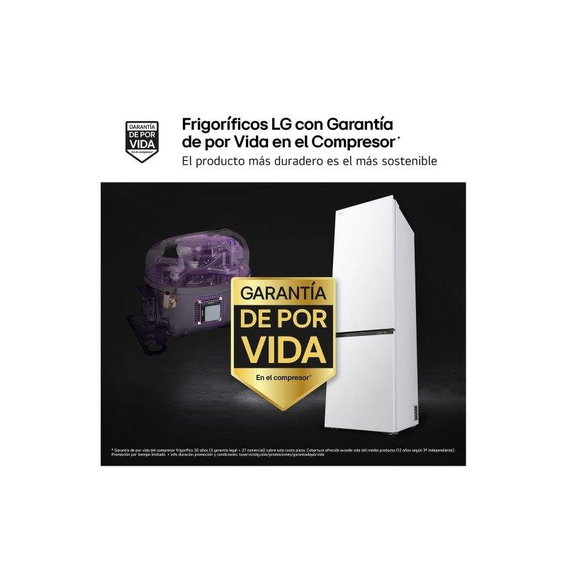 Thumbnail 2 de Frigorífico Combi LG GBBS322ASW No Frost 203 cm | 375 L Blanco con WiFi IA