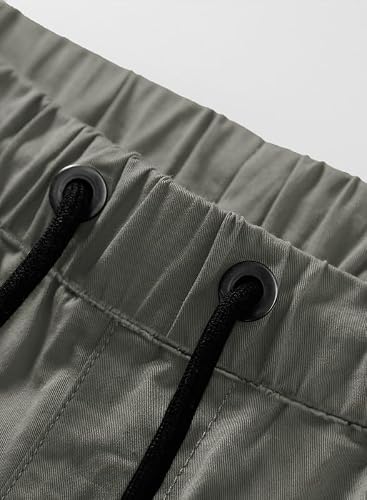 Thumbnail 6 de Elegancity Kurze Cargo-Hose Herren – Grau, Regular Fit, Elastisch
