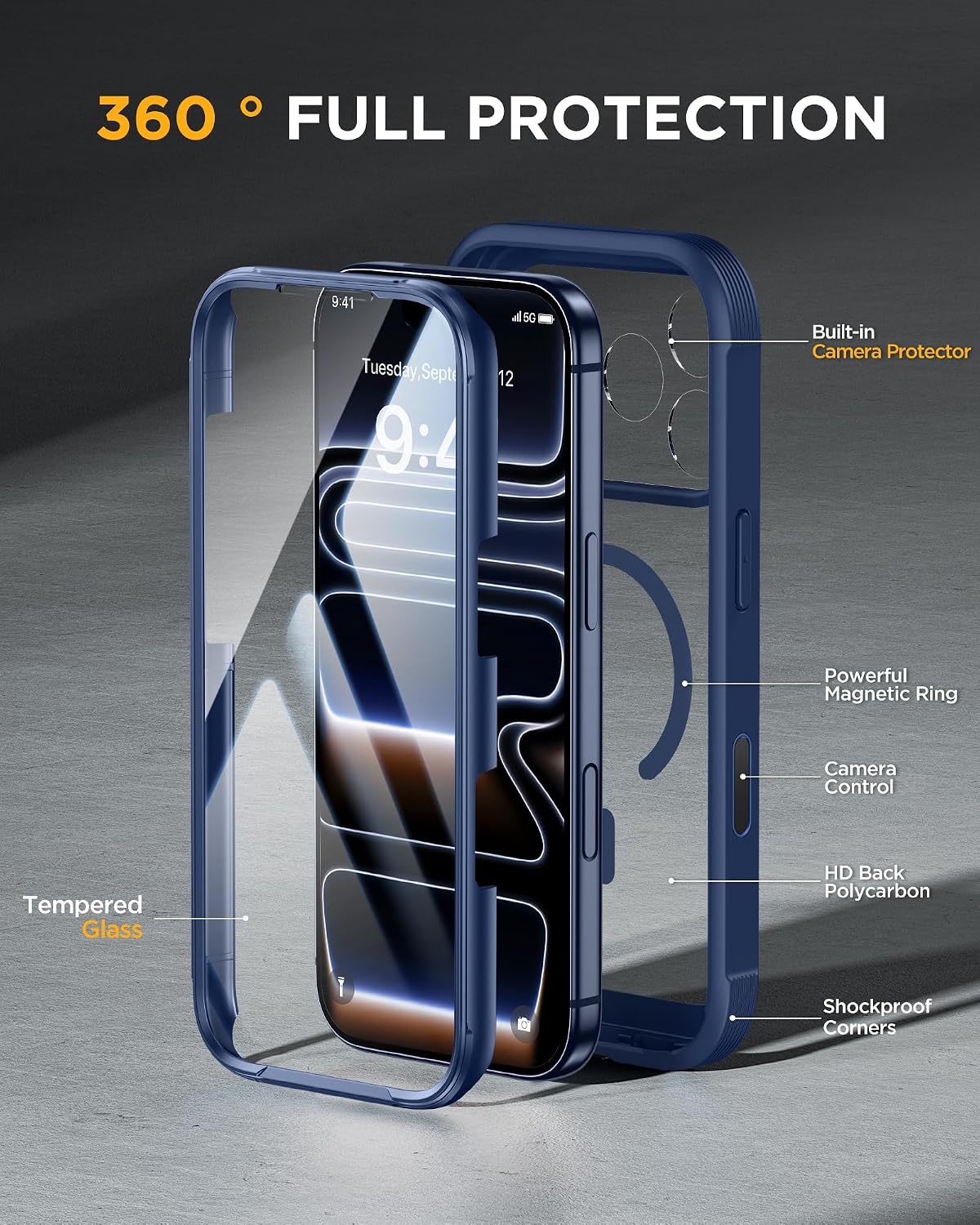 Detalle 2 de Miracase iPhone 17 Pro Max Case 6.9
