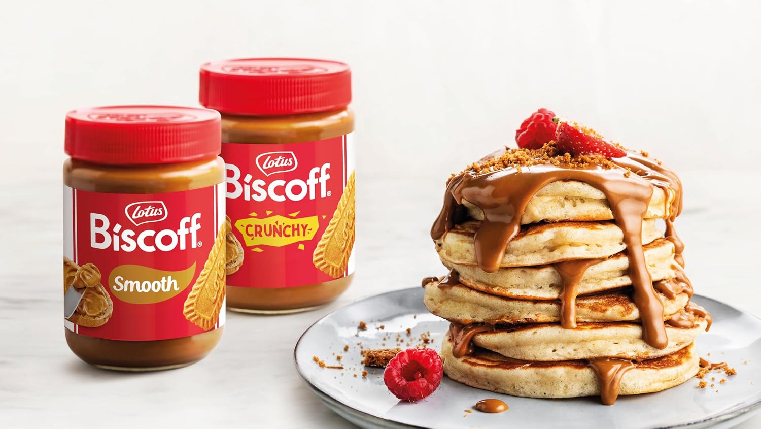 Detalle 1 de Biscoff Lotus Biscoff Glatter Aufstrich (karamellisierter Speculoos-Keks) – 3 kg