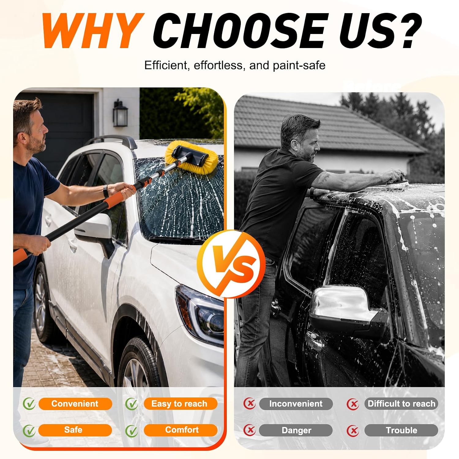 Thumbnail 5 de SISUPASSIE 3.6m Telescopic Car Wash Brush