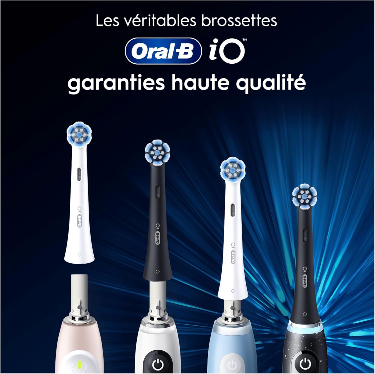 Thumbnail 6 de Oral-B Radiant White : lot de 8 brossettes de rechange pour brosses électriques Oral-B iO