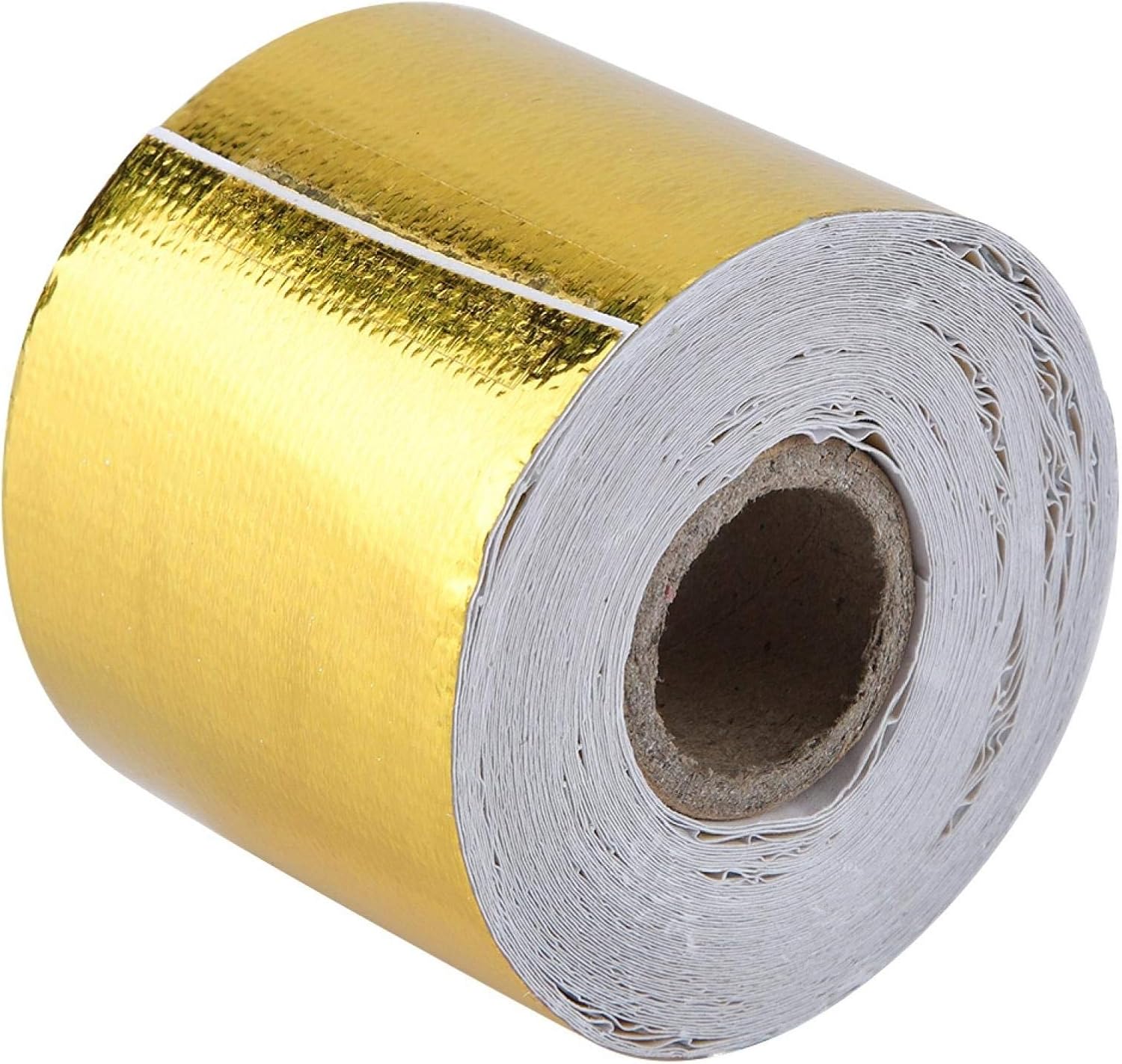 Thumbnail 6 de Fydun värmereflekterande tejp, självhäftande aluminiumfolie, guld 10 m x 5 cm