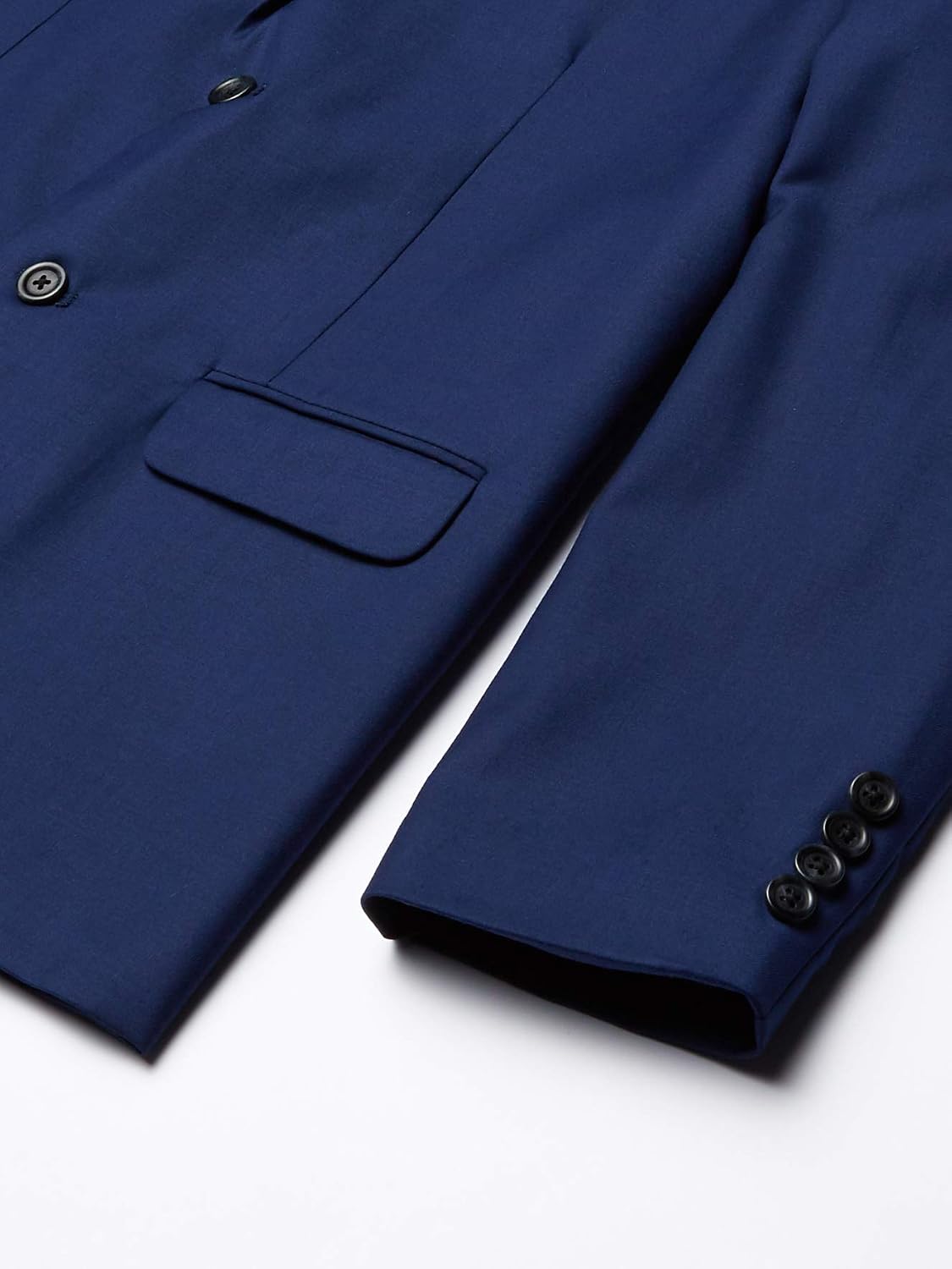 Detalle de Calvin Klein Boys' 2-Piece Formal Suit Set: Single Breasted Jacket & Straight Leg Dress Pants