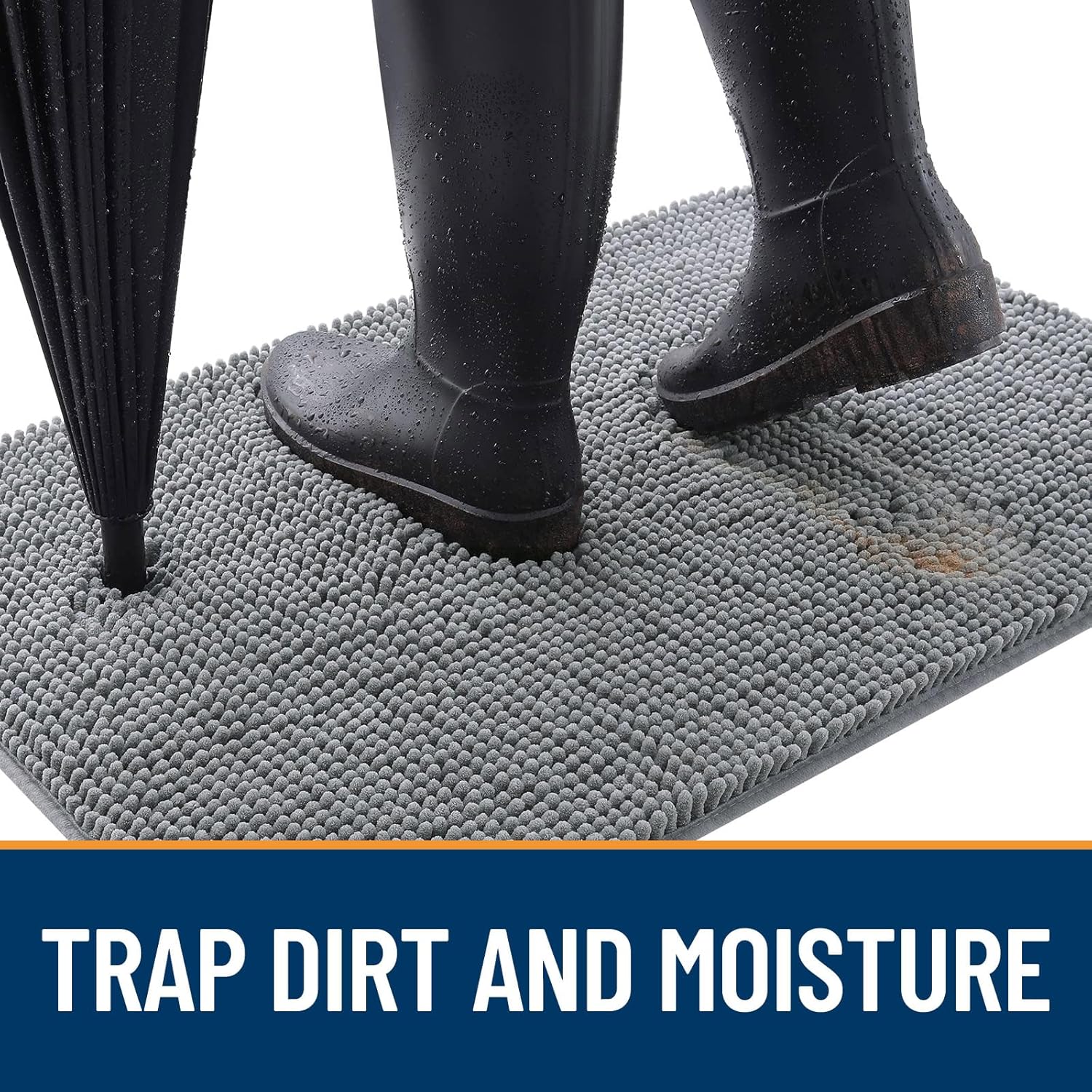 Thumbnail 1 de OLANLY Dog Door Mat 30x20 Absorbent Mud Mat 🐾