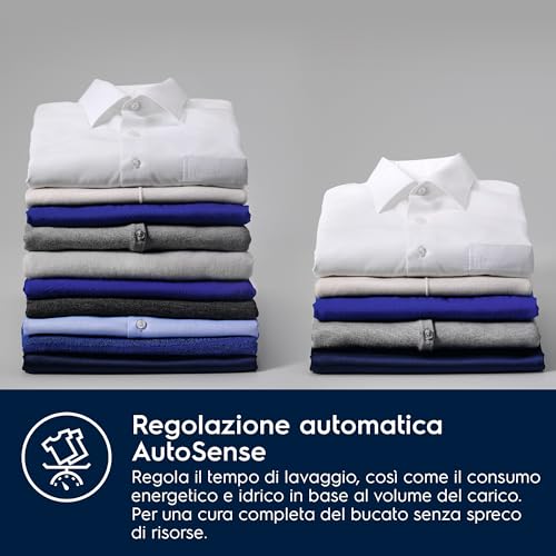 Detalle de Electrolux Lavatrice a Carica Frontale EW5F8W: 8 kg, TimeCare e AutoSense per lavaggi intelligenti