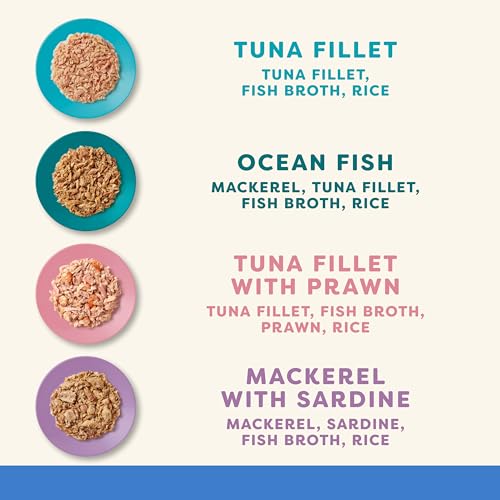Thumbnail 2 de Applaws Natural Wet Cat Food: Fish Selection in Broth, 70 g Tin, Pack of 12