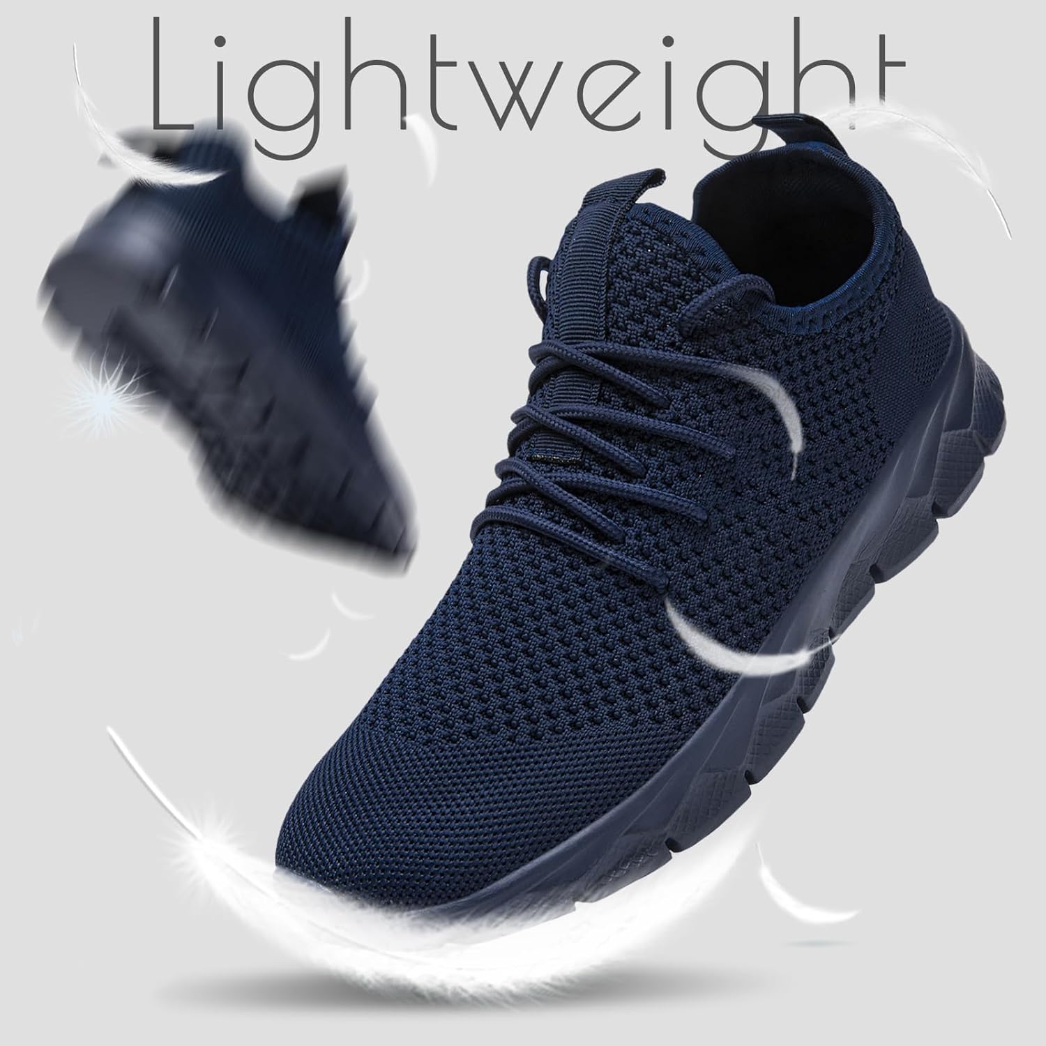 Detalle de Oltyutc Mesh Slip-On Mens Trainers for Running, Walking & Gym