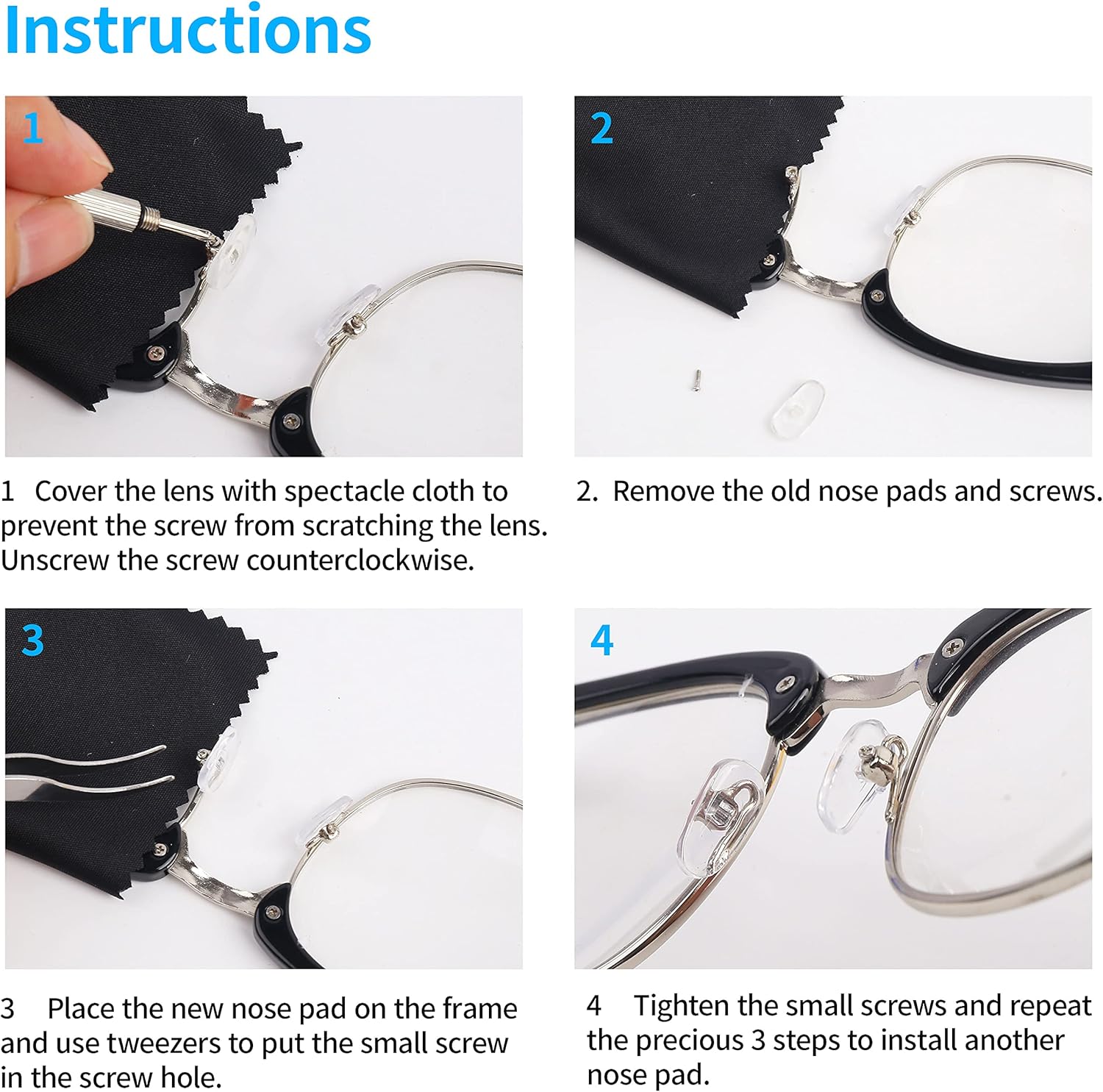 Thumbnail 5 de Upgrade Version Magnetic Eye Glass Repairing Kit โ Repair Kit ๐ถ