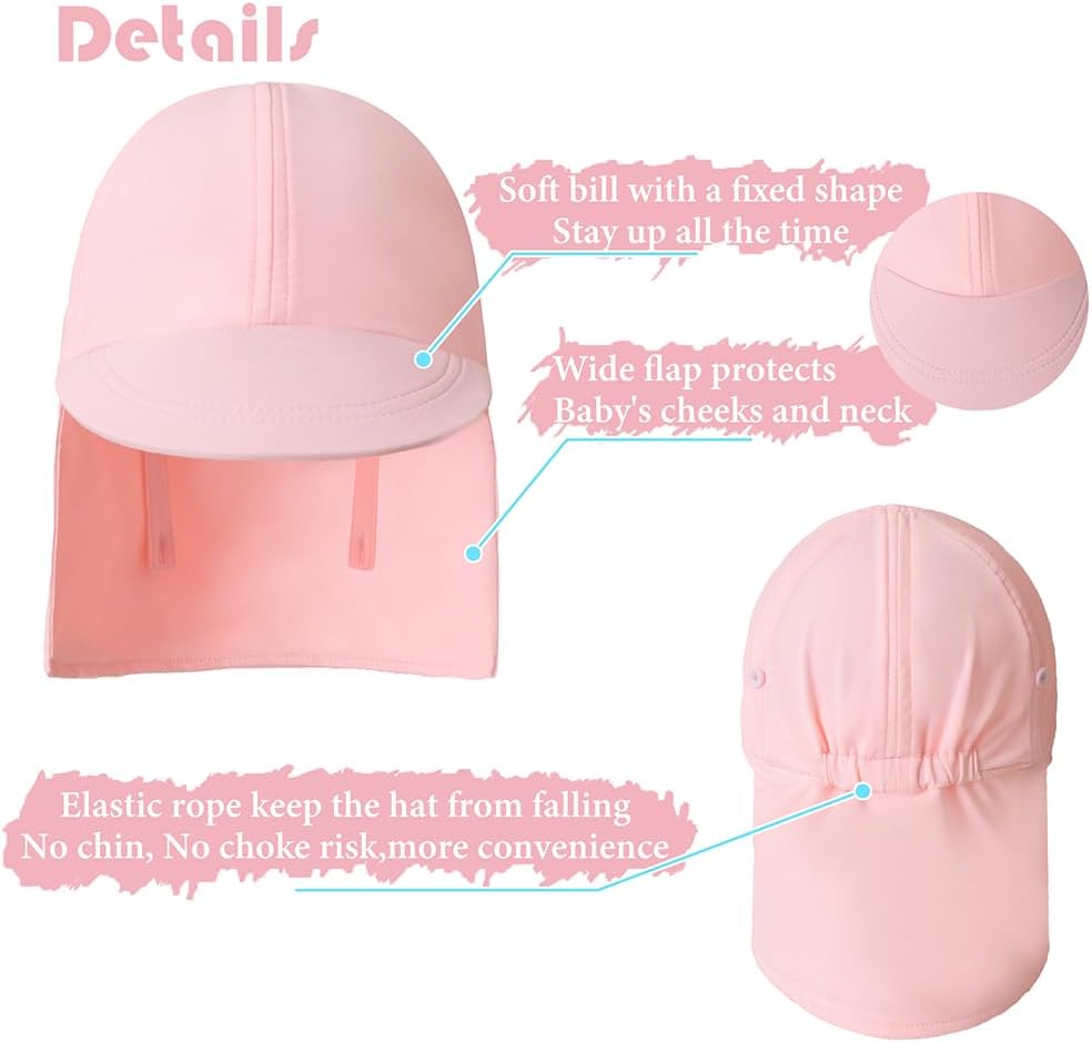 Detalle 2 de Gifts Treat Kids Legionnaires Hat with UPF 50+ Sun Protection