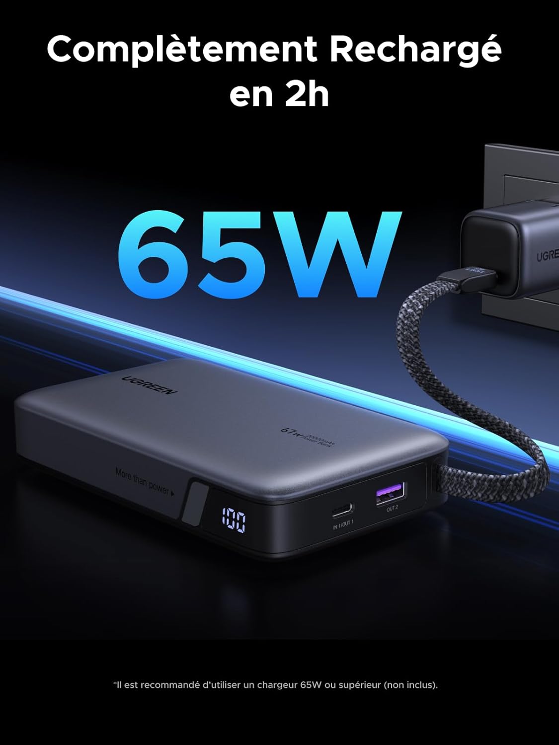 Thumbnail 5 de UGREEN Nexode 20000mAh batterie externe