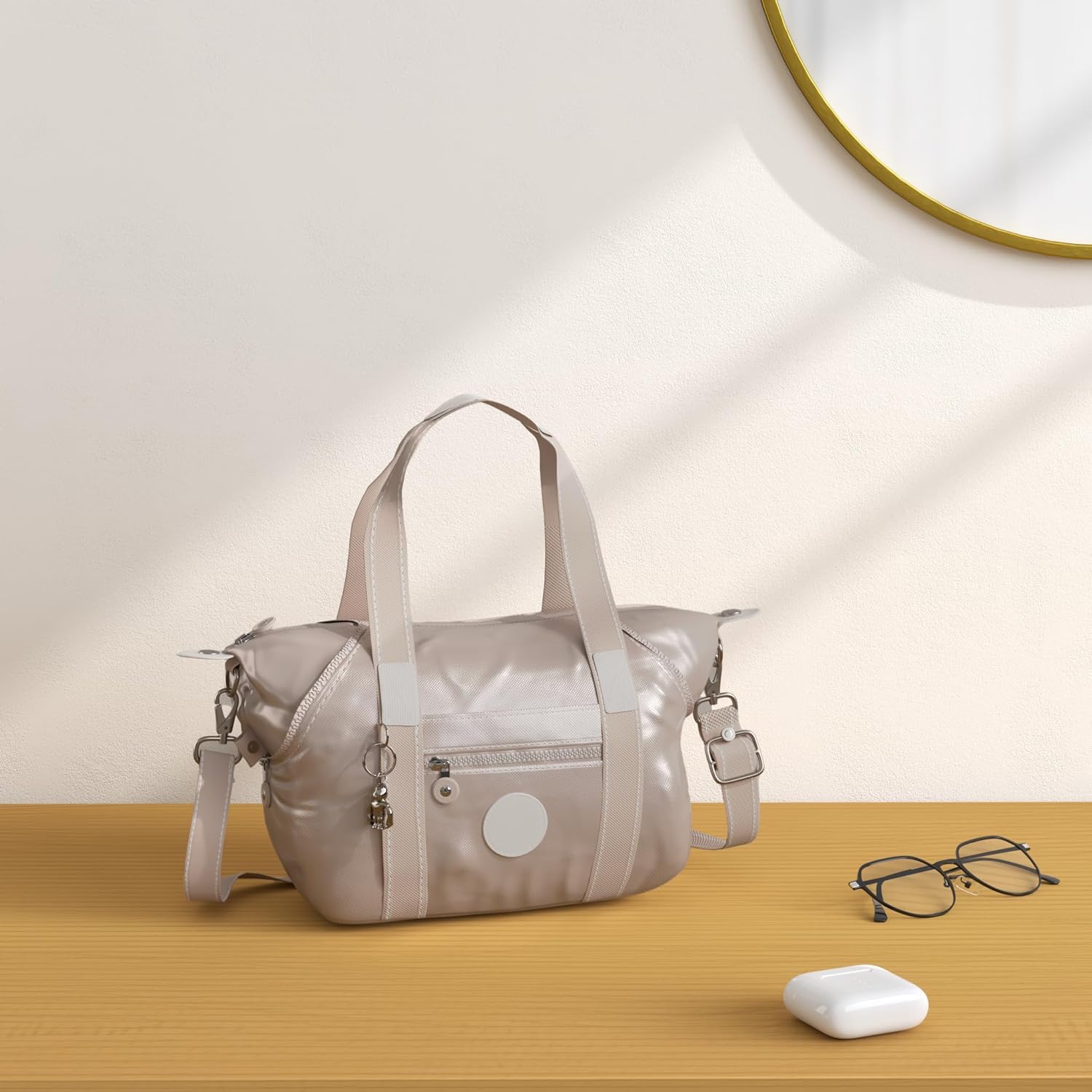 Thumbnail 1 de Kipling Art Mini Bolso Hombro Metallic Glow