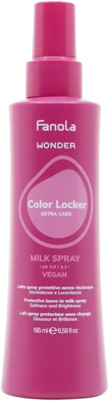 Detalle de FANOLA Wonder Locker Latte Spray 195 ml – agent coiffant en spray