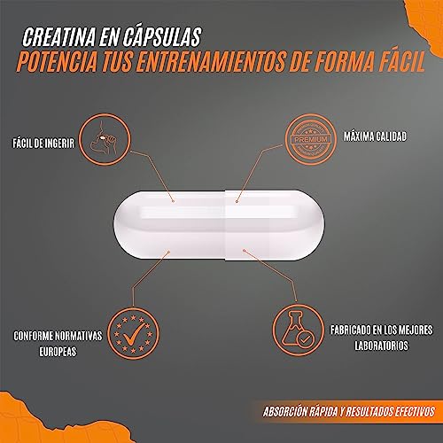 Thumbnail 4 de NATURAL HEALTH UP Creatina monohidratada 180 cápsulas 📦