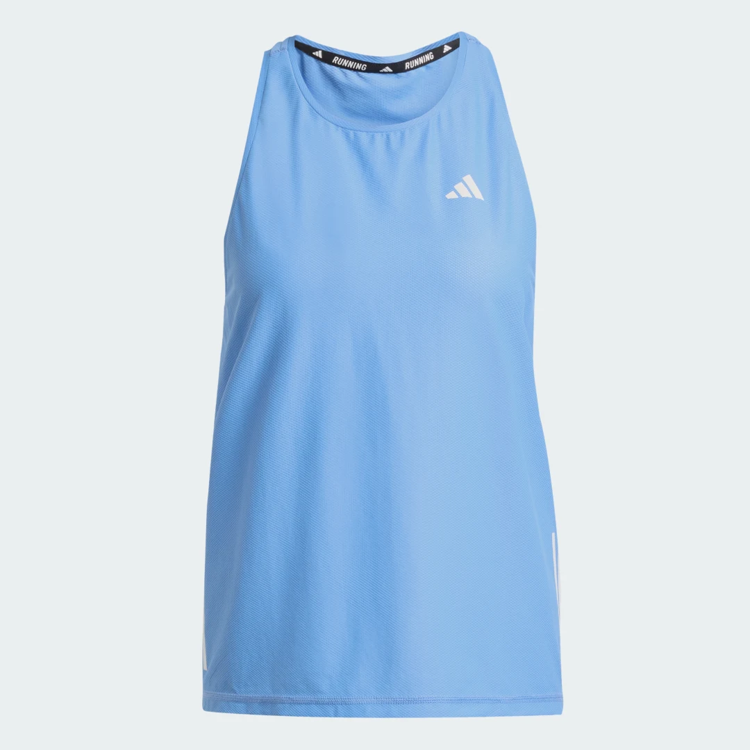 Thumbnail 2 de Adidas Camiseta sin mangas Own the Run azul