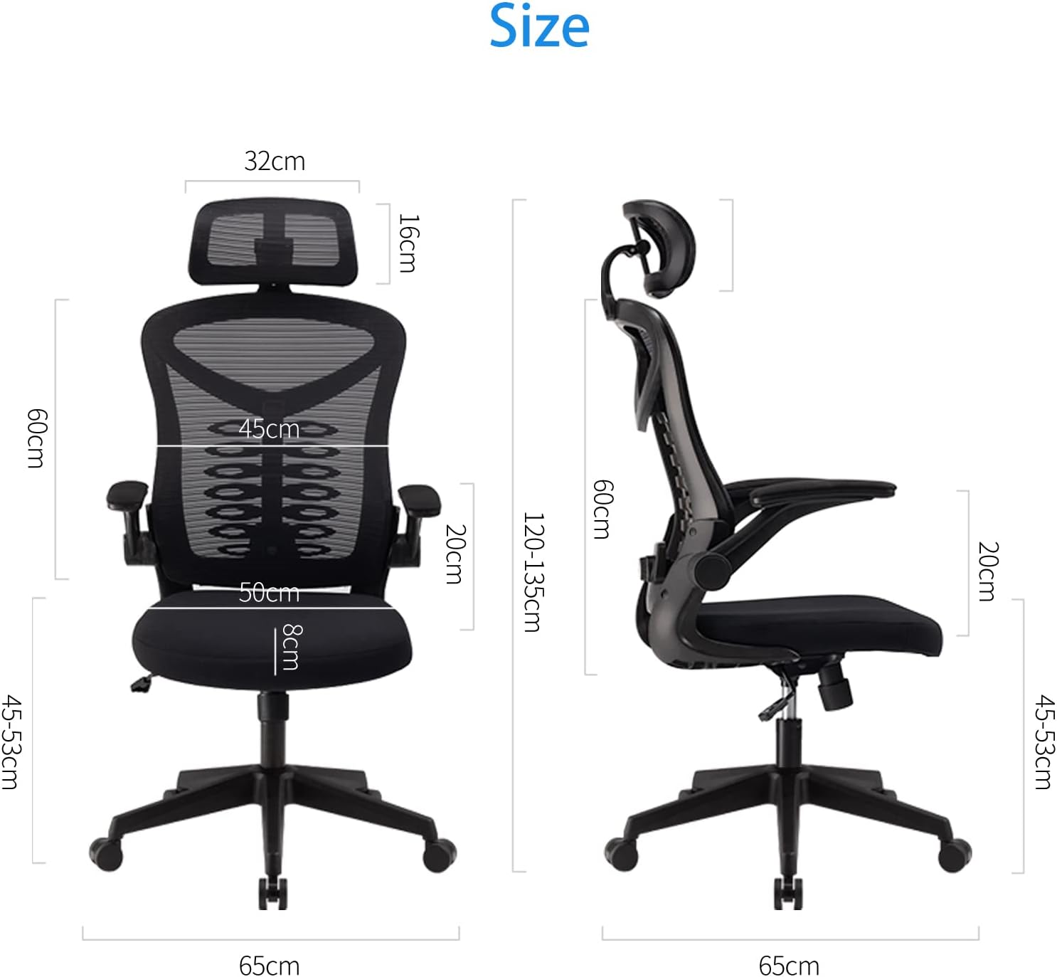 Thumbnail 2 de Magic Life Silla de Escritorio Ergonómica Giratoria