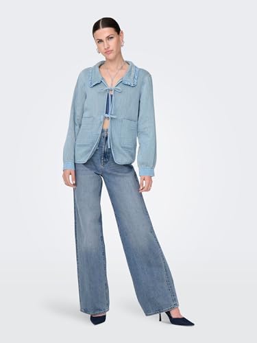 Detalle 2 de ONLY ONLHOPE EX HW Wide DNM ANA345 Jeans 25/32