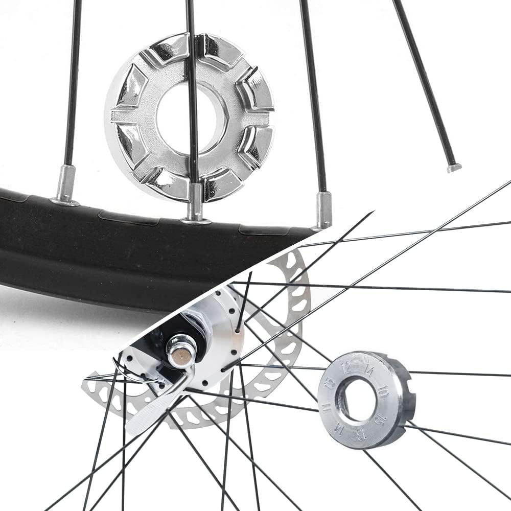 Detalle 1 de mizikuu B-bicyST spaakspanningsmeter met 2 spaaksleutels