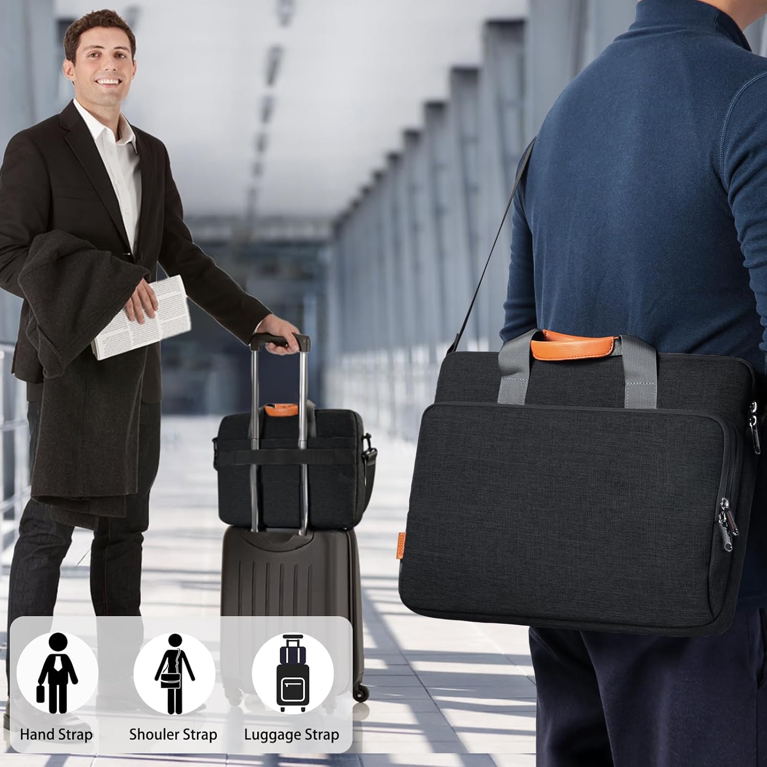 Detalle de bagasin Bolsa para portátil 15–17,3 pulgadas