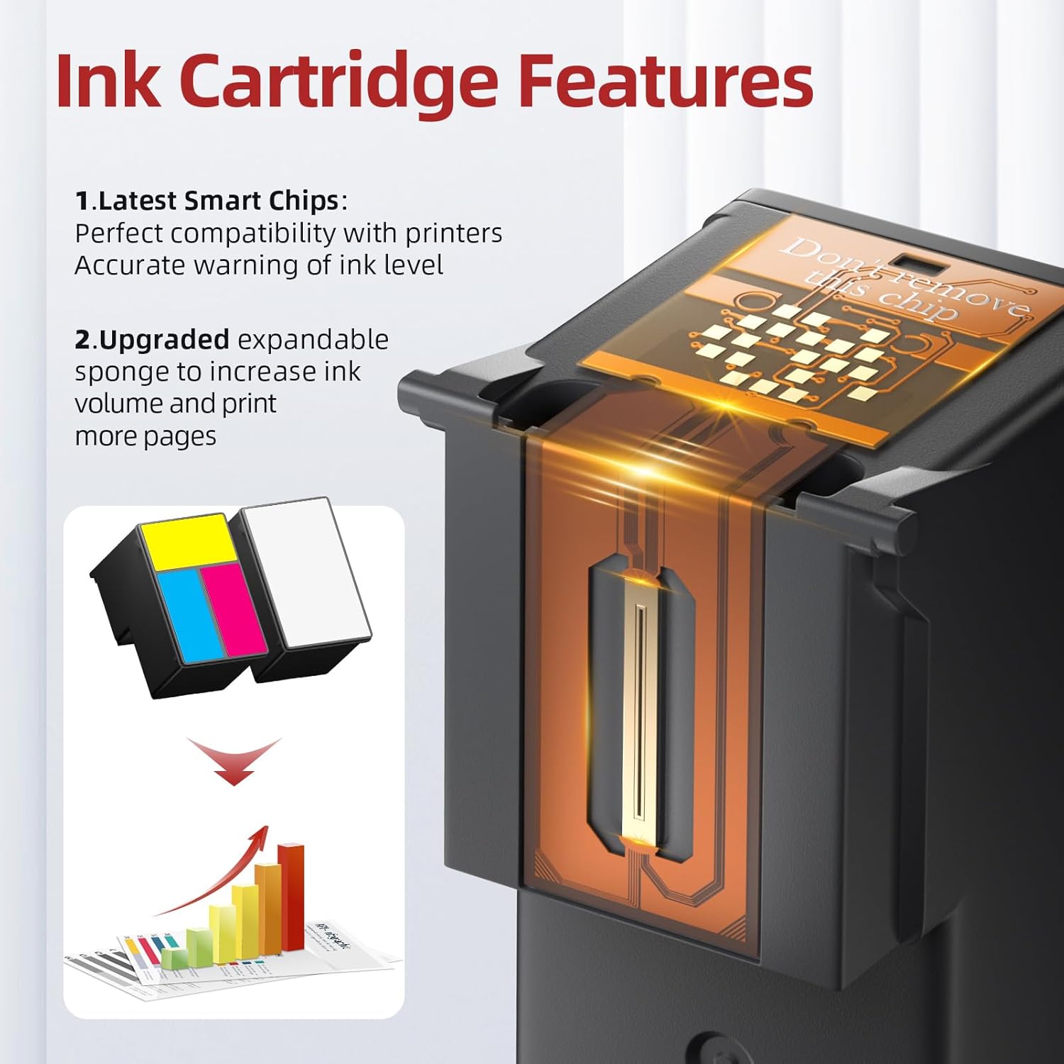 Thumbnail 3 de PG-275XL CL-276XL Compatible Ink Pack 450/400 pages 🖨️